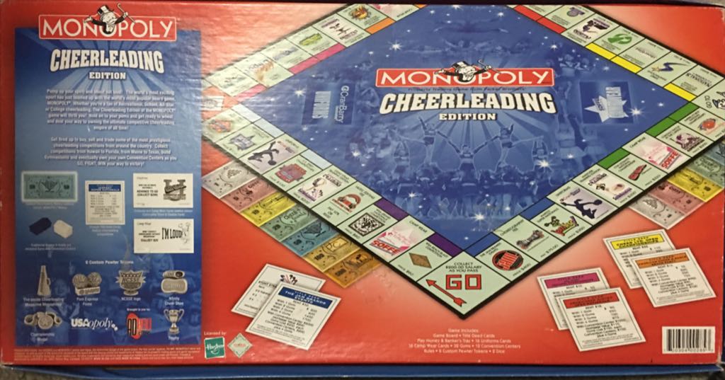 Cheerleading Edition  (2-6) board game collectible [Barcode 700304002853] - Main Image 2
