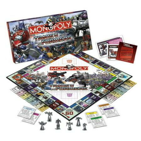 Transformers Monopoly  (2-6) board game collectible [Barcode 700304003478] - Main Image 2
