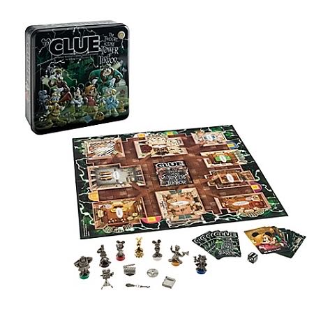 Clue®: The Twilight Zone Tower of Terror - Disney Theme Parks Edition  (3-6) board game collectible [Barcode 700304003690] - Main Image 2