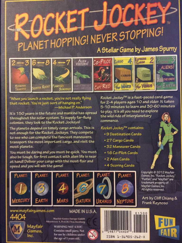 Rickety Jockey  (2-4) board game collectible [Barcode 029877044047] - Main Image 2