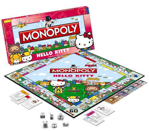 Monopoly: Hello Kitty Collector’s Edition  board game collectible [Barcode 700304043320] - Main Image 2