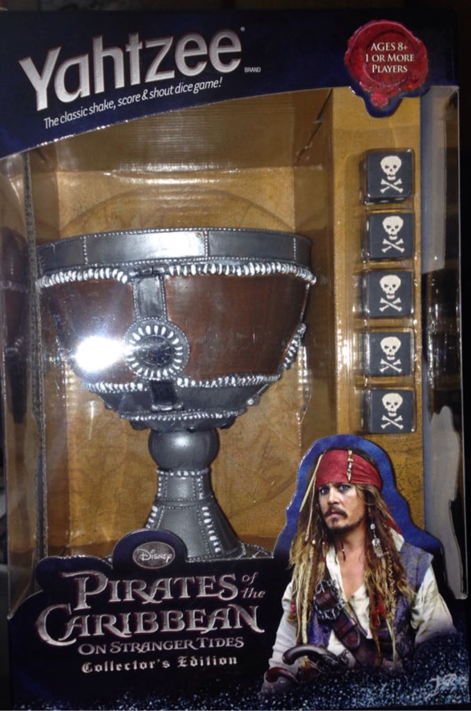 Yahtzee Pirates Of The Caribbean  (X) board game collectible [Barcode 700304043856] - Main Image 1