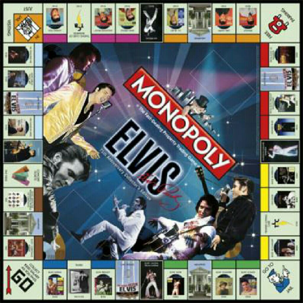 Monopoly Elvis  (2-6) board game collectible [Barcode 700304044082] - Main Image 2