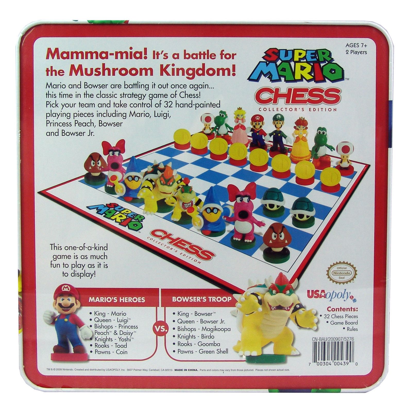Super Mario Chess  (2) board game collectible [Barcode 700304044556] - Main Image 3