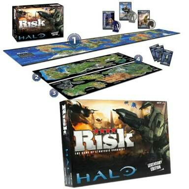 Risk Halo  (2-5) board game collectible [Barcode 700304044662] - Main Image 2