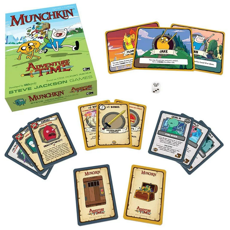 Munchkin - Adventure Time  (3-6) board game collectible [Barcode 700304045195] - Main Image 2