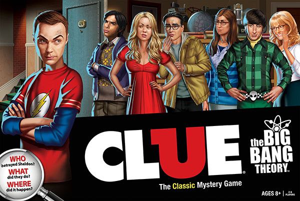 Clue: Big Bang Theory  (2-6) board game collectible [Barcode 700304045614] - Main Image 1