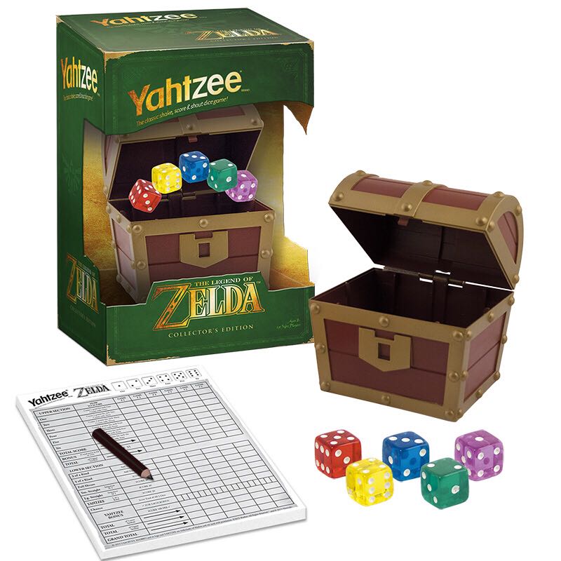 Yahtzee Zelda  (1+) board game collectible [Barcode 700304046895] - Main Image 2