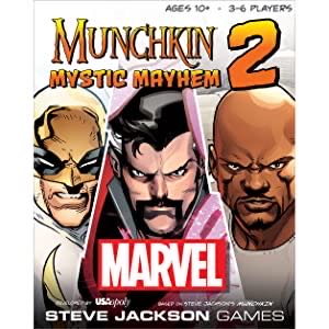 Munchkin Marvel  (6) board game collectible [Barcode 700304047342] - Main Image 3