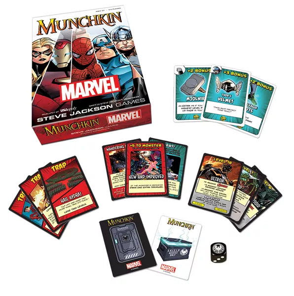 Munchkin Marvel  (6) board game collectible [Barcode 700304047342] - Main Image 4