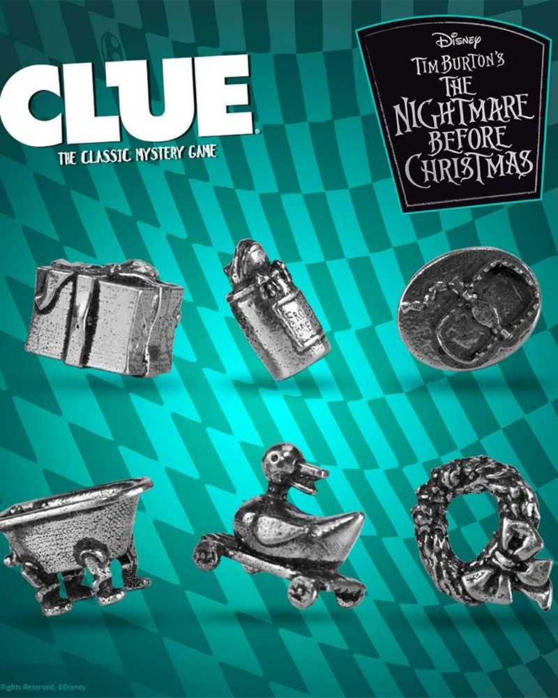CLUE®: Tim Burton’s The Nightmare Before Christmas Edition  (2-6) board game collectible [Barcode 700304047823] - Main Image 4