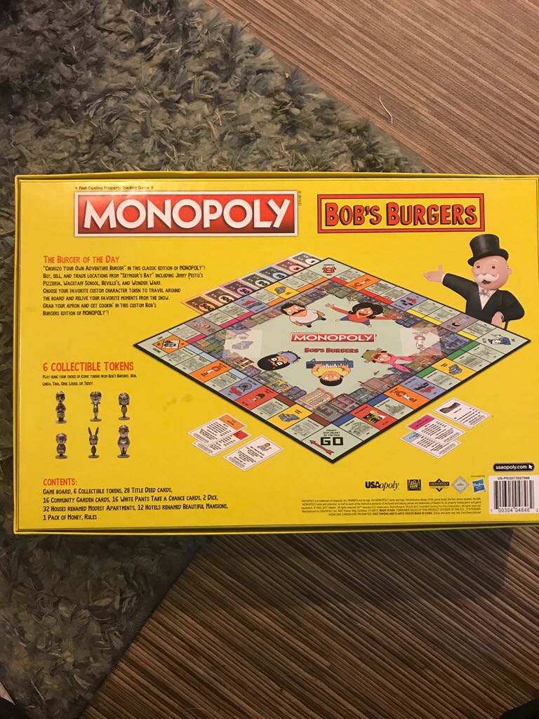 Bob’s Burgers  (2 - 6) board game collectible [Barcode 700304048462] - Main Image 2
