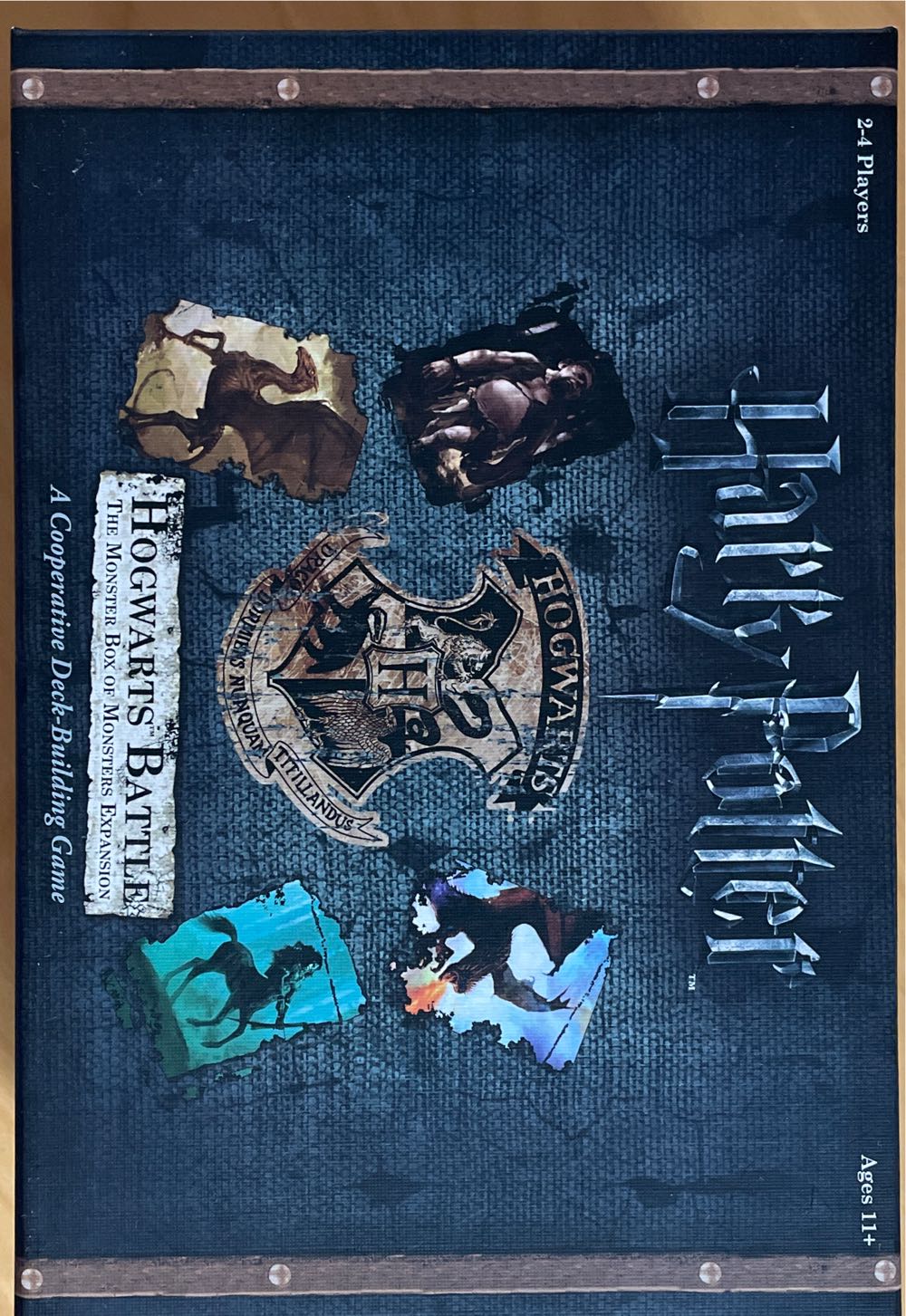 Harry Potter Hogawarts Battle: The Monster Box Of Monsters Expansion  (2-4) board game collectible [Barcode 700304049025] - Main Image 3