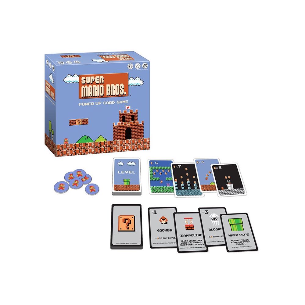 Super Mario Bros. Power Up Card Game  (3-8) board game collectible [Barcode 700304049056] - Main Image 3