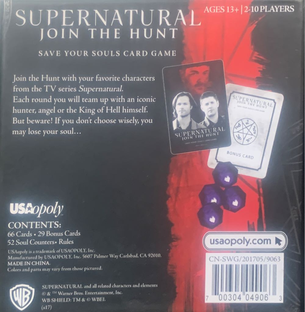 Supernatural: Join The Hunt  (2-10) board game collectible [Barcode 700304049063] - Main Image 2