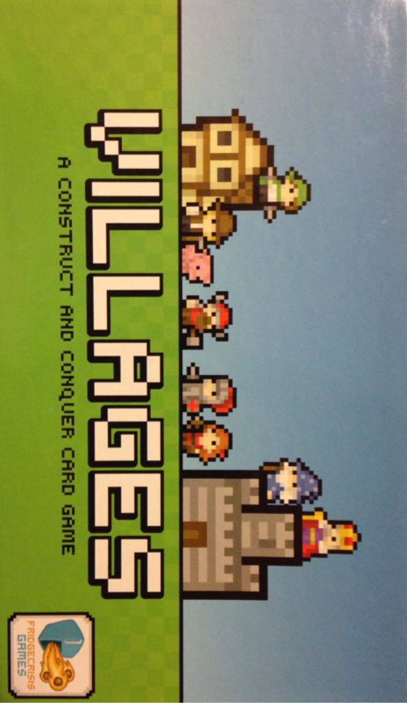 Villages: A Conquest And Conquer Card Game  (2-5) board game collectible [Barcode 700600123054] - Main Image 1