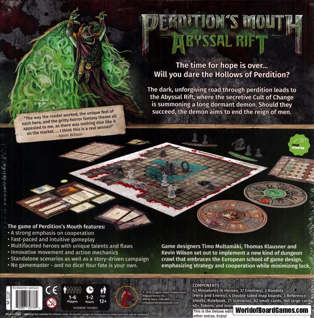 Perdition’s Mouth: Abyssal Rift  (1-6) board game collectible [Barcode 700867327776] - Main Image 2