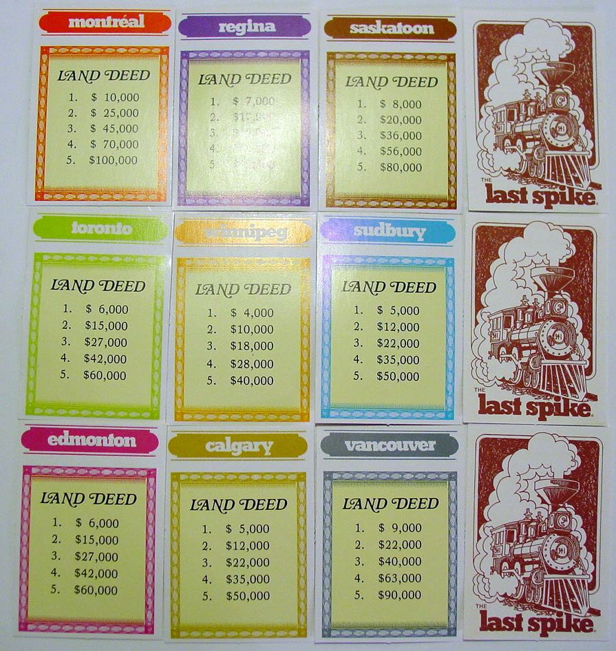 The Last Spike  (2-6) board game collectible [Barcode 702021022015] - Main Image 2