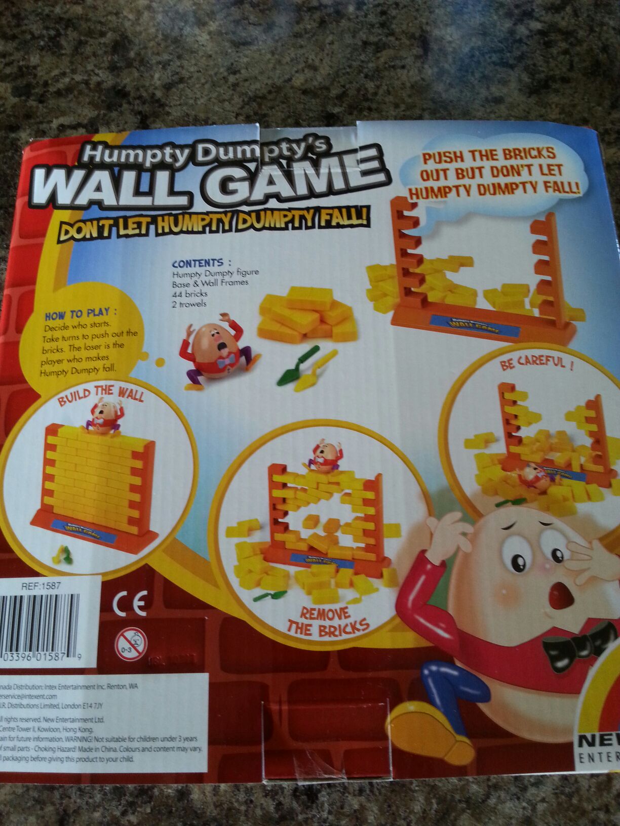 Humpty Dumpty Wall Game  board game collectible [Barcode 703396015879] - Main Image 2