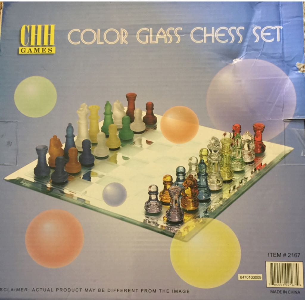 Color Chess Set  (2) board game collectible [Barcode 704551021674] - Main Image 2