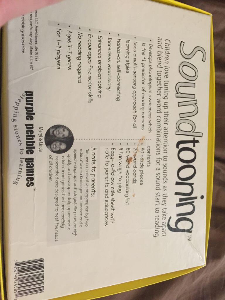 Soundtooning  (1-4) board game collectible [Barcode 708799245892] - Main Image 2