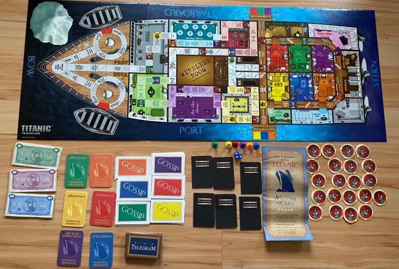Titanic: The Board Game  (2-6) board game collectible [Barcode 708965019128] - Main Image 3