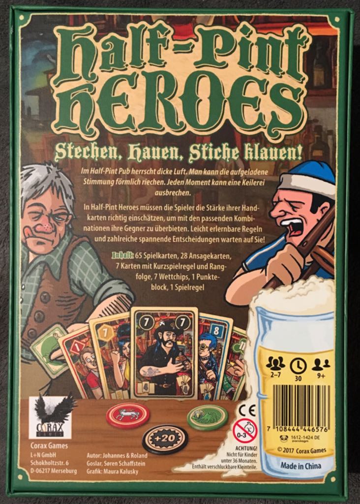 Half-Pint Heroes  (2-7) board game collectible [Barcode 7108444446576] - Main Image 2