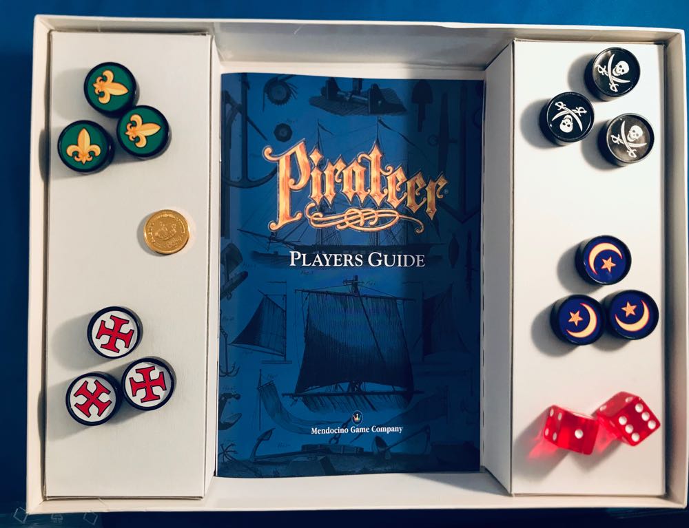 Pirateer the game of outrageous fortune  (2-4) board game collectible [Barcode 711237040119] - Main Image 4