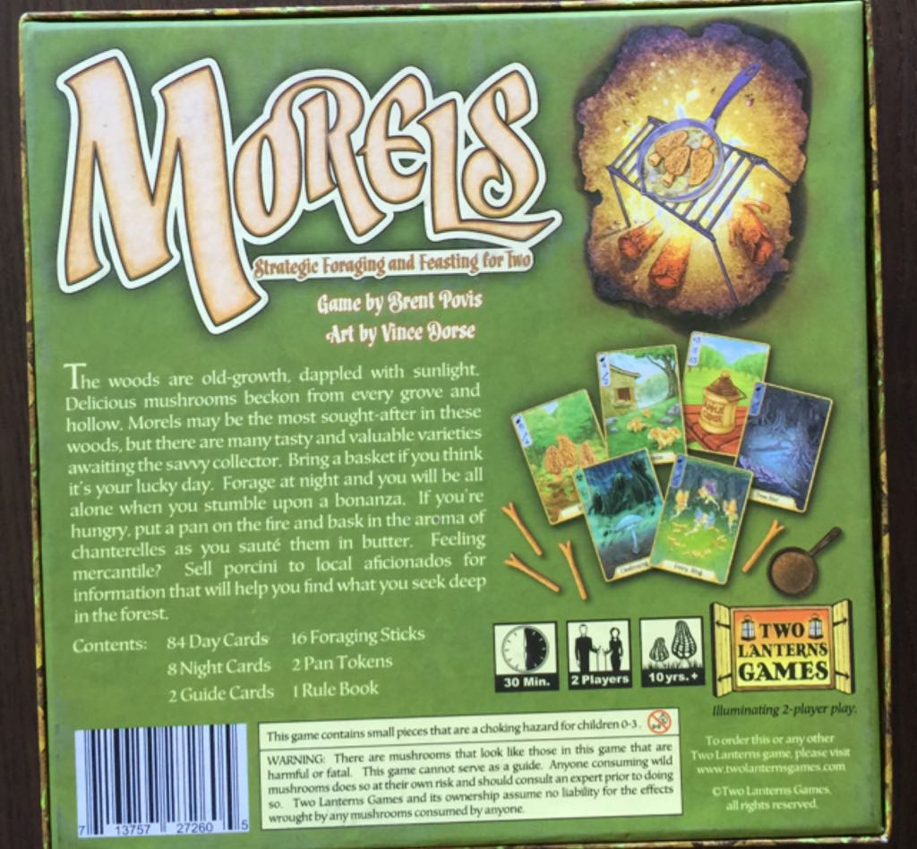 Morels  (2) board game collectible [Barcode 713757272605] - Main Image 2