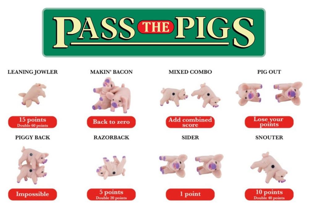 Pass the Pigs  (2-10) board game collectible [Barcode 714043010468] - Main Image 4