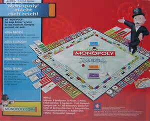 Monopoly Mega Edition  (2-8) board game collectible [Barcode 714043011045] - Main Image 2