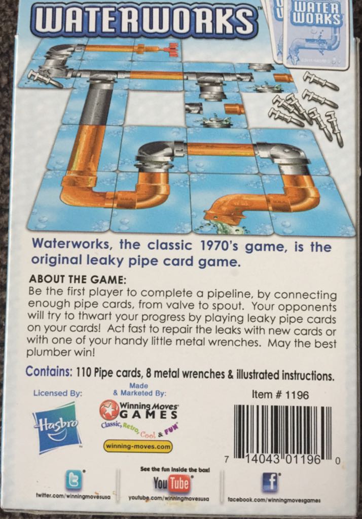 Waterworks  (2-5) board game collectible [Barcode 714043011960] - Main Image 2