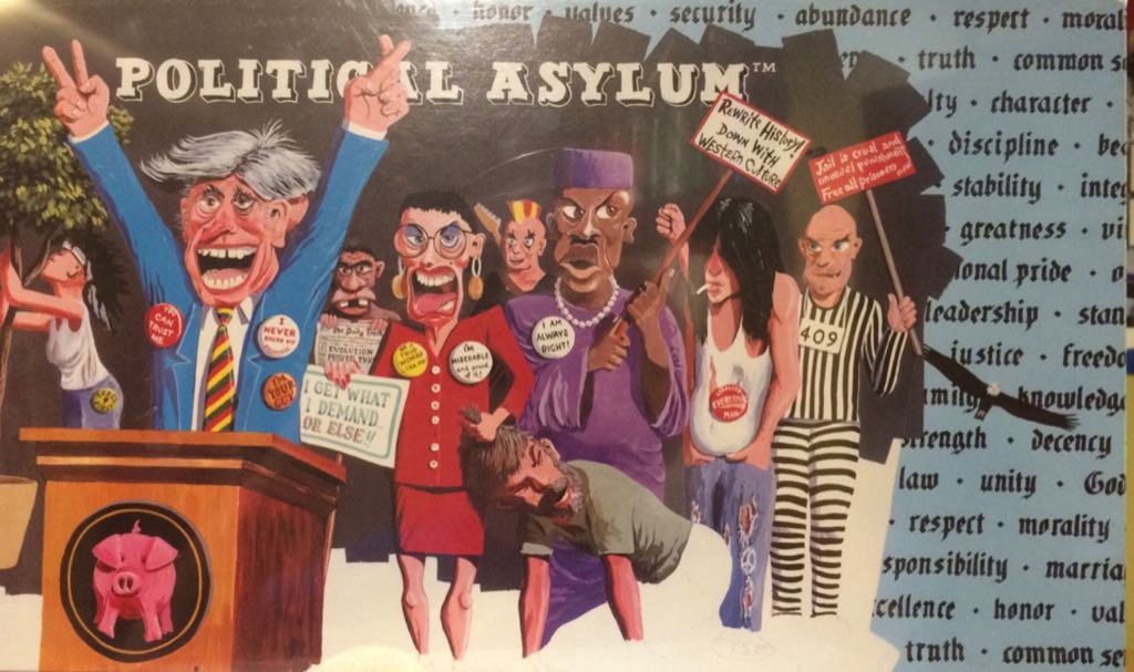 Political Asylum   (2-6) board game collectible [Barcode 715234322445] - Main Image 1