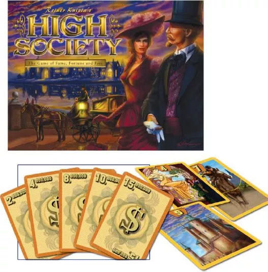 High Society  (3-5) board game collectible [Barcode 718122623242] - Main Image 3