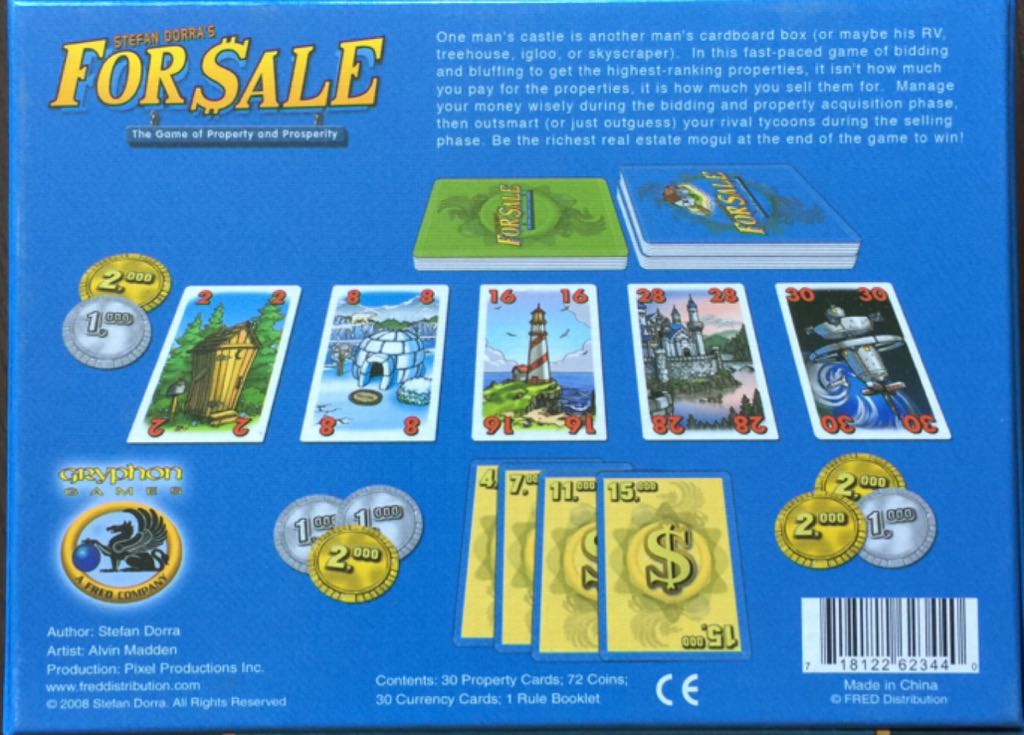 For Sale  (3-6) board game collectible [Barcode 718122623440] - Main Image 2