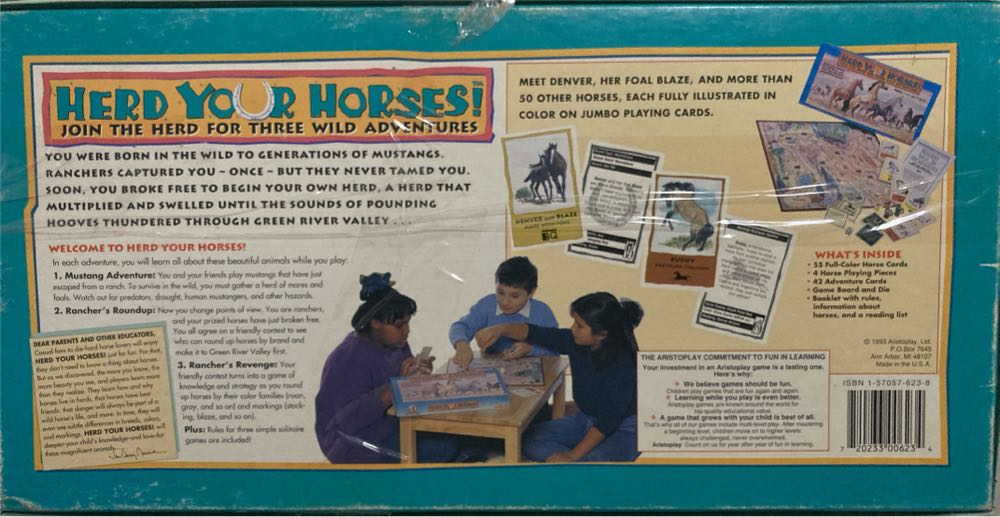 Herd your Horses  (1-4) board game collectible [Barcode 720233006234] - Main Image 2