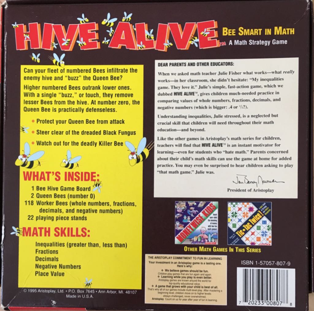 Hive Alive  (2) board game collectible [Barcode 720233008078] - Main Image 2