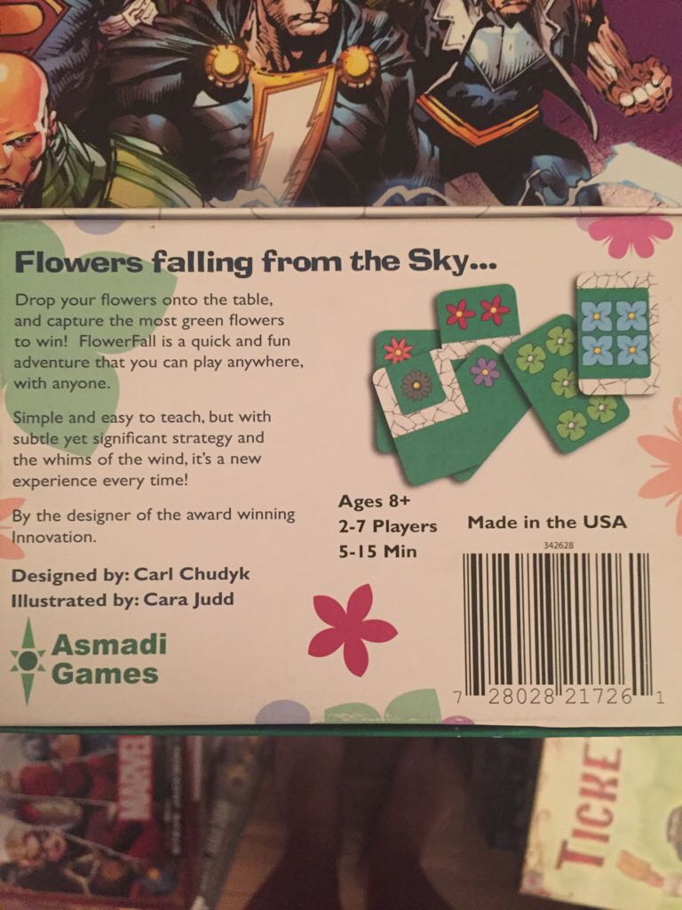 Flower Fall   (2-7) board game collectible [Barcode 728028217261] - Main Image 2