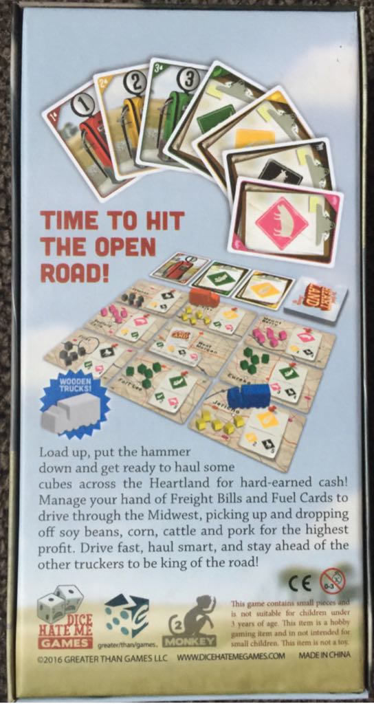 The Great Heartland Hauling Co.  (2-4) board game collectible [Barcode 728028236804] - Main Image 2