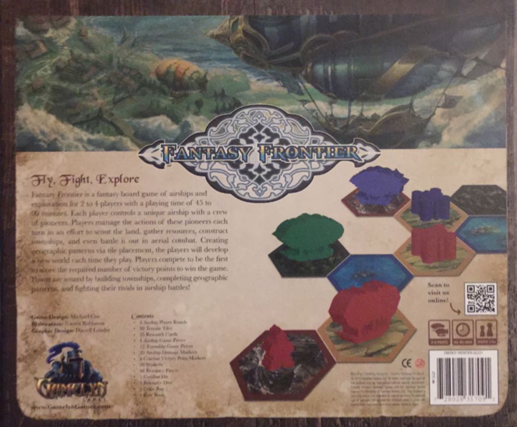 Fantasy Frontier  (2-4) board game collectible [Barcode 728028317091] - Main Image 2