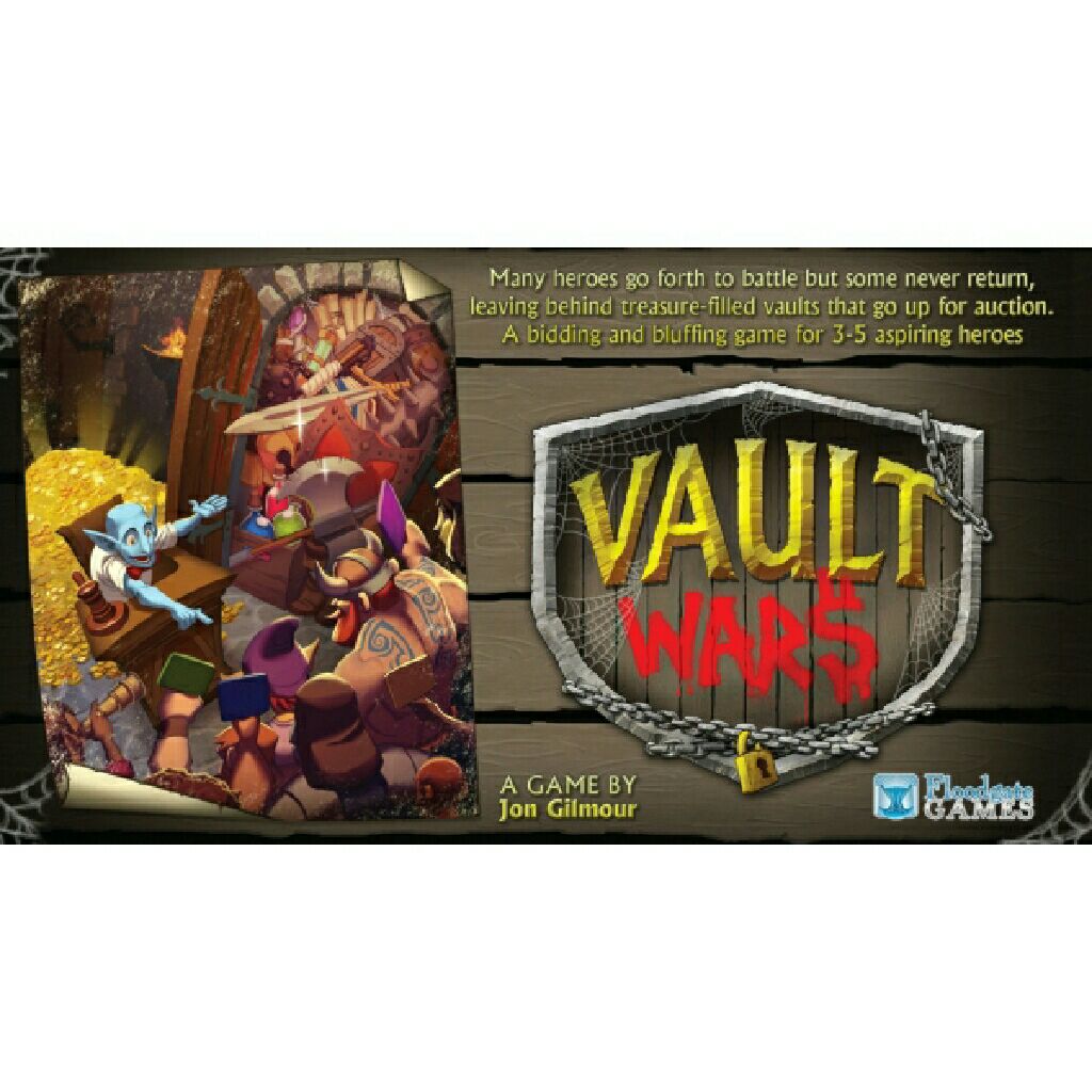 Vault wars  board game collectible [Barcode 728028379648] - Main Image 1