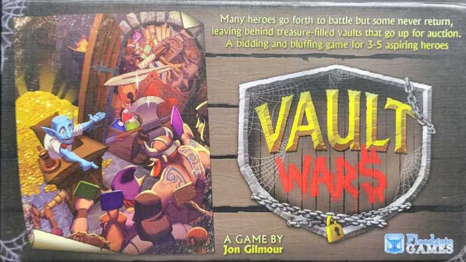 Vault Wars: Kickstarter Deluxe  (3-5) board game collectible [Barcode 728028379655] - Main Image 2