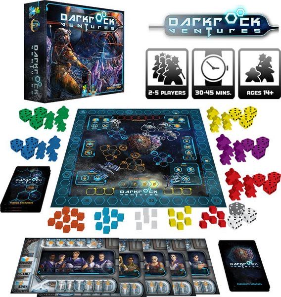 Darkrock Ventures  (1-5) board game collectible [Barcode 728028405033] - Main Image 2