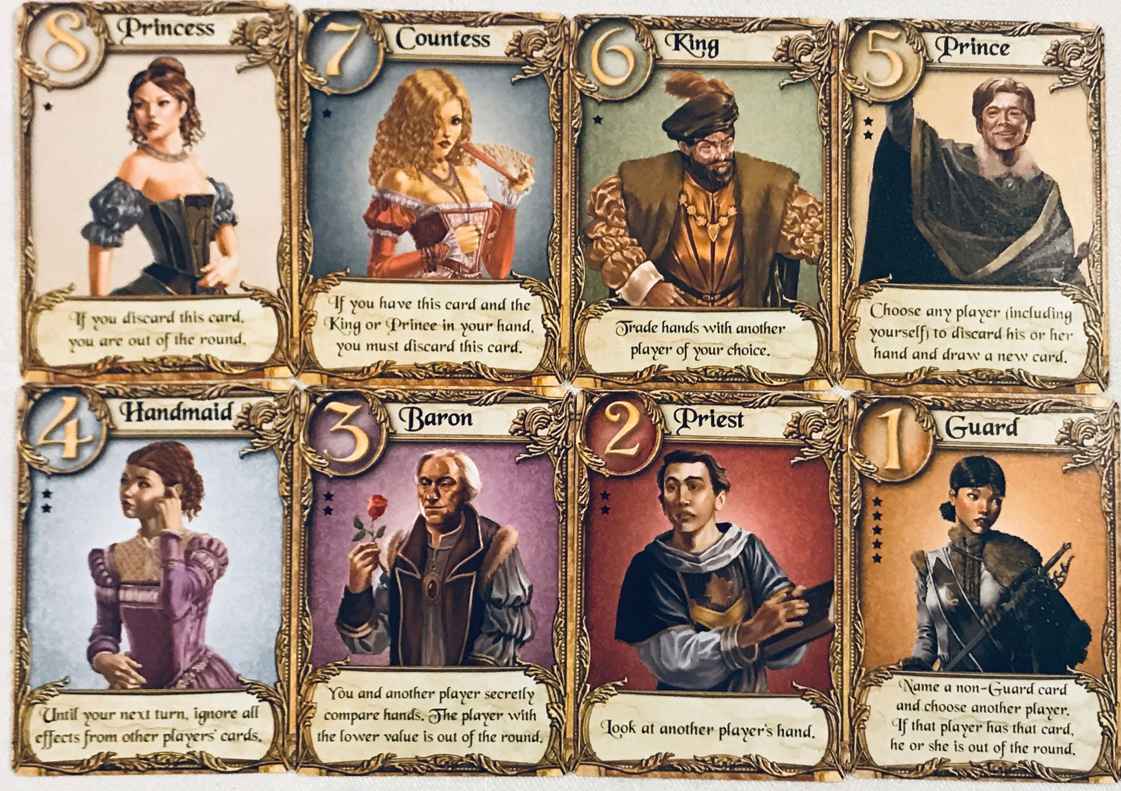 Love Letter  (2-4) board game collectible [Barcode 729220051097] - Main Image 4