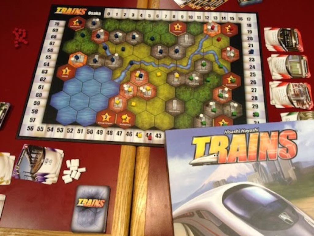 Trains  (2-4) board game collectible [Barcode 729220058010] - Main Image 2
