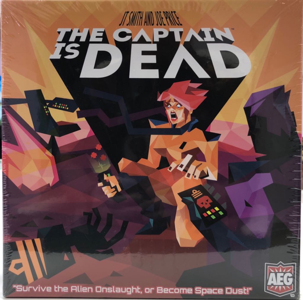Captain Is Dead, The  (2-7) board game collectible [Barcode 729220058973] - Main Image 1