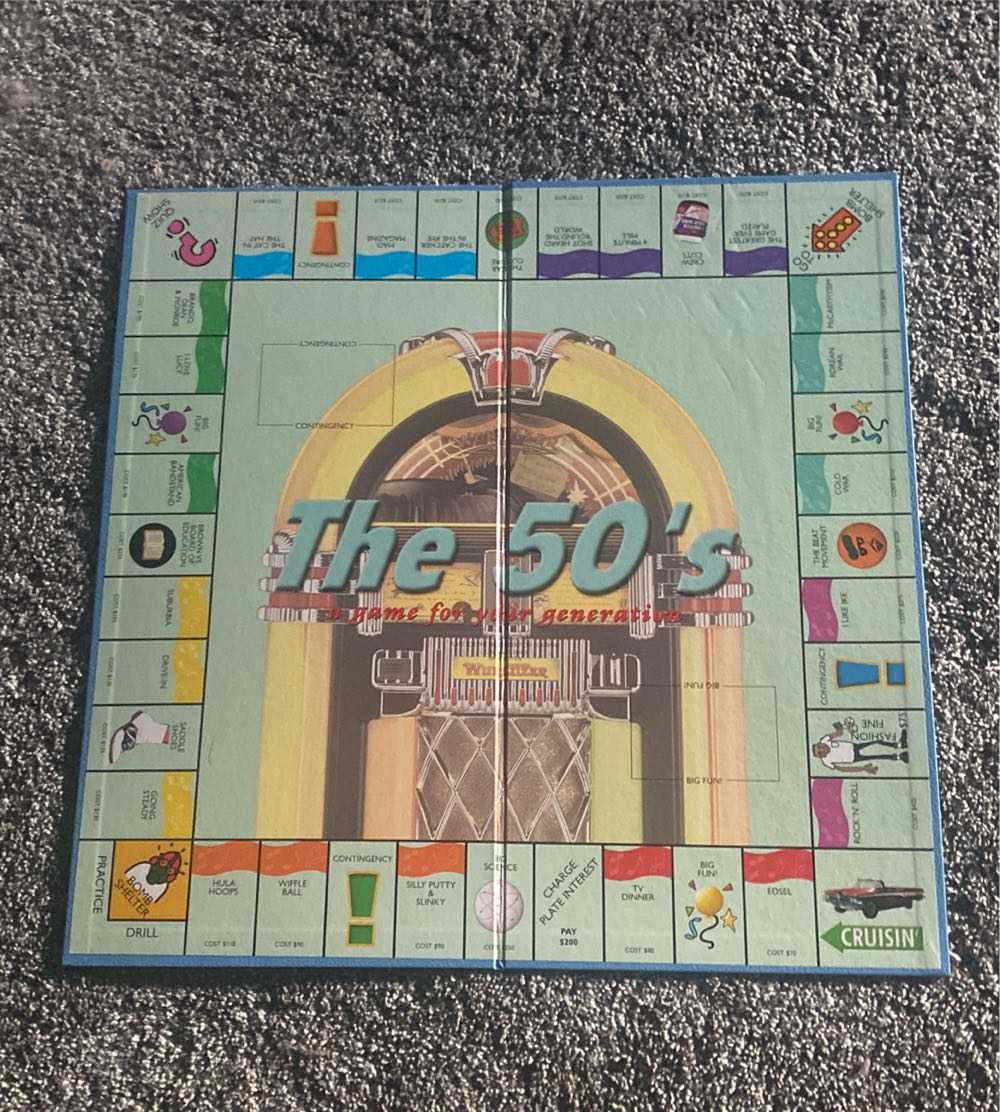Monopoly  The 50’s  (2-6) board game collectible [Barcode 730799000508] - Main Image 3