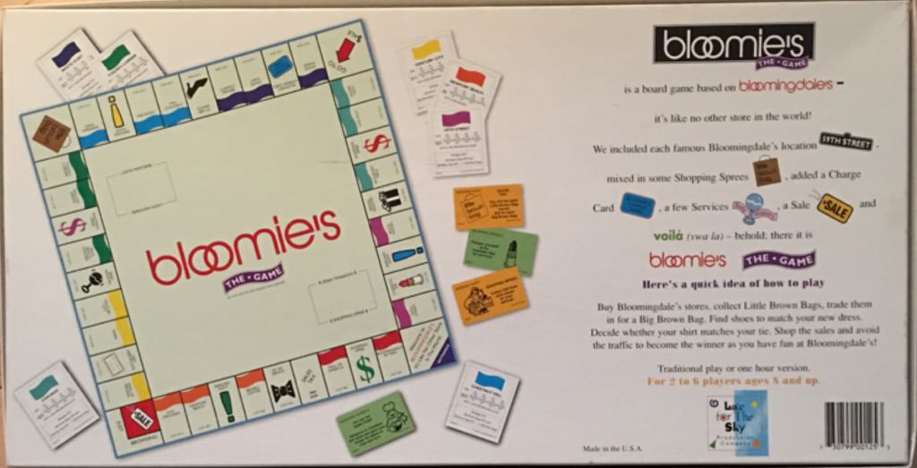 Bloomie’s The Game  (2-6) board game collectible [Barcode 730799001253] - Main Image 2