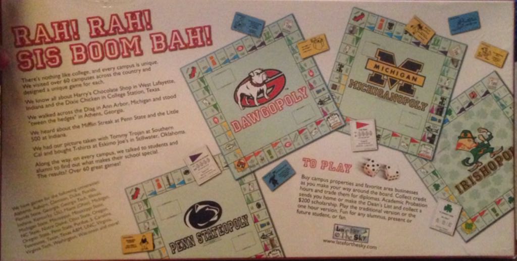 Sooneropoly  board game collectible [Barcode 730799020537] - Main Image 2