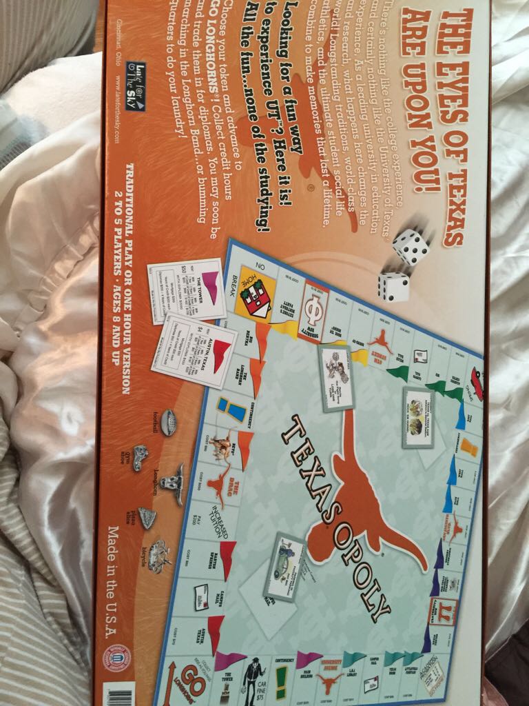 Texasopoly  board game collectible [Barcode 730799020582] - Main Image 2